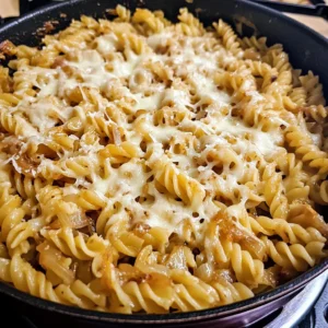 One-Pot French Onion Pasta Recipe - Easy & Delicious