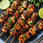 Delicious Peruvian Grilled Chicken Skewers Recipe