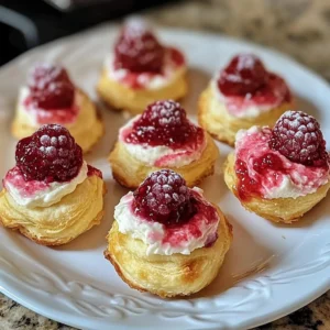 Easy Raspberry Cream Cheese Bites Recipe