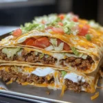 Sheet Pan Crunchwrap Supreme Recipe for Easy Family Dinner