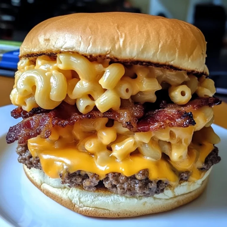 Spicy Bacon Mac and Cheese Burger Recipe