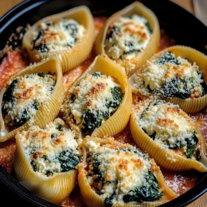 Delicious Spinach and Ricotta Stuffed Shells Recipe