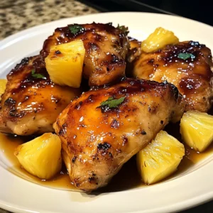 Tropical Pineapple-Glazed Chicken Recipe for Summer Grilling