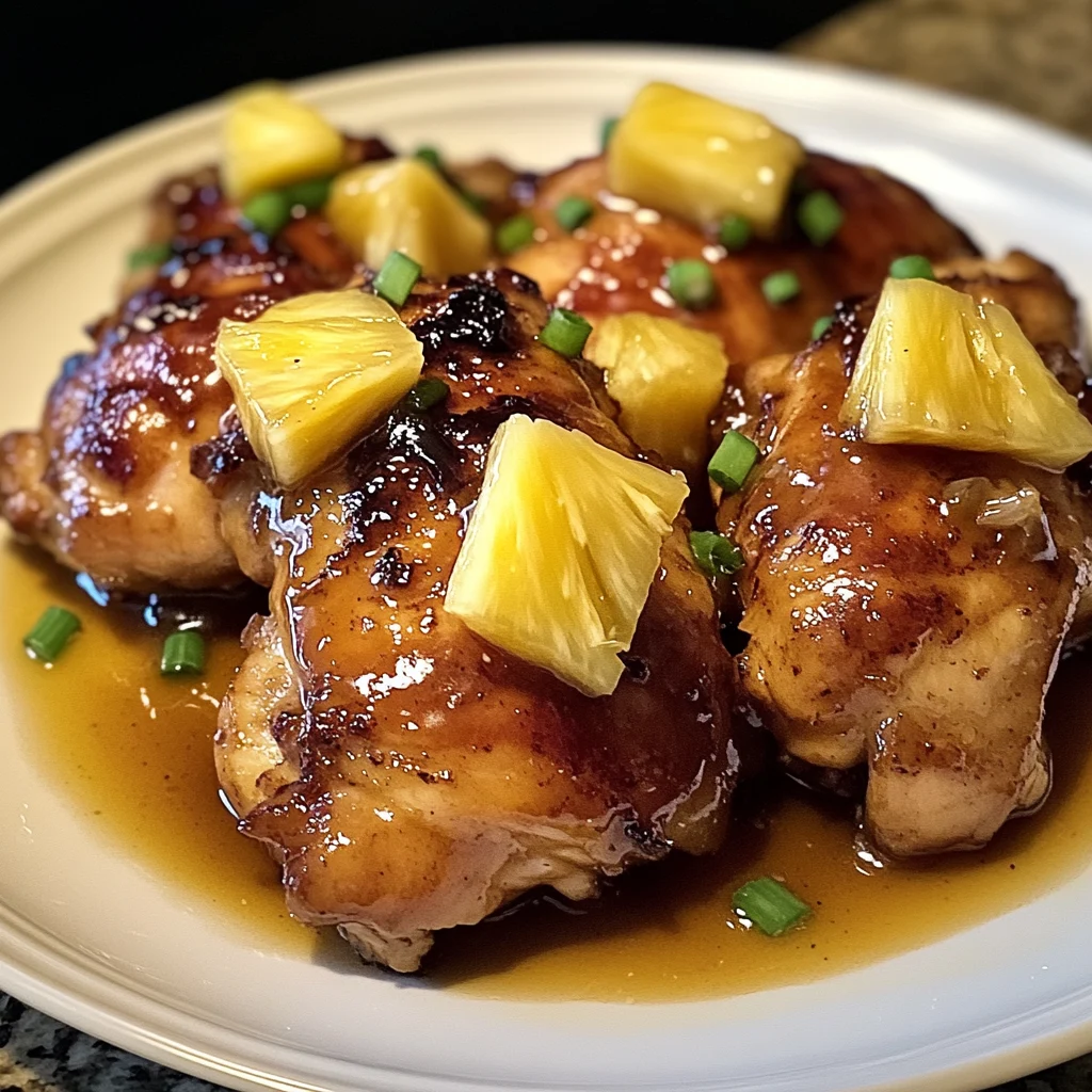 Tropical Pineapple-Glazed Chicken Recipe for Summer Grilling