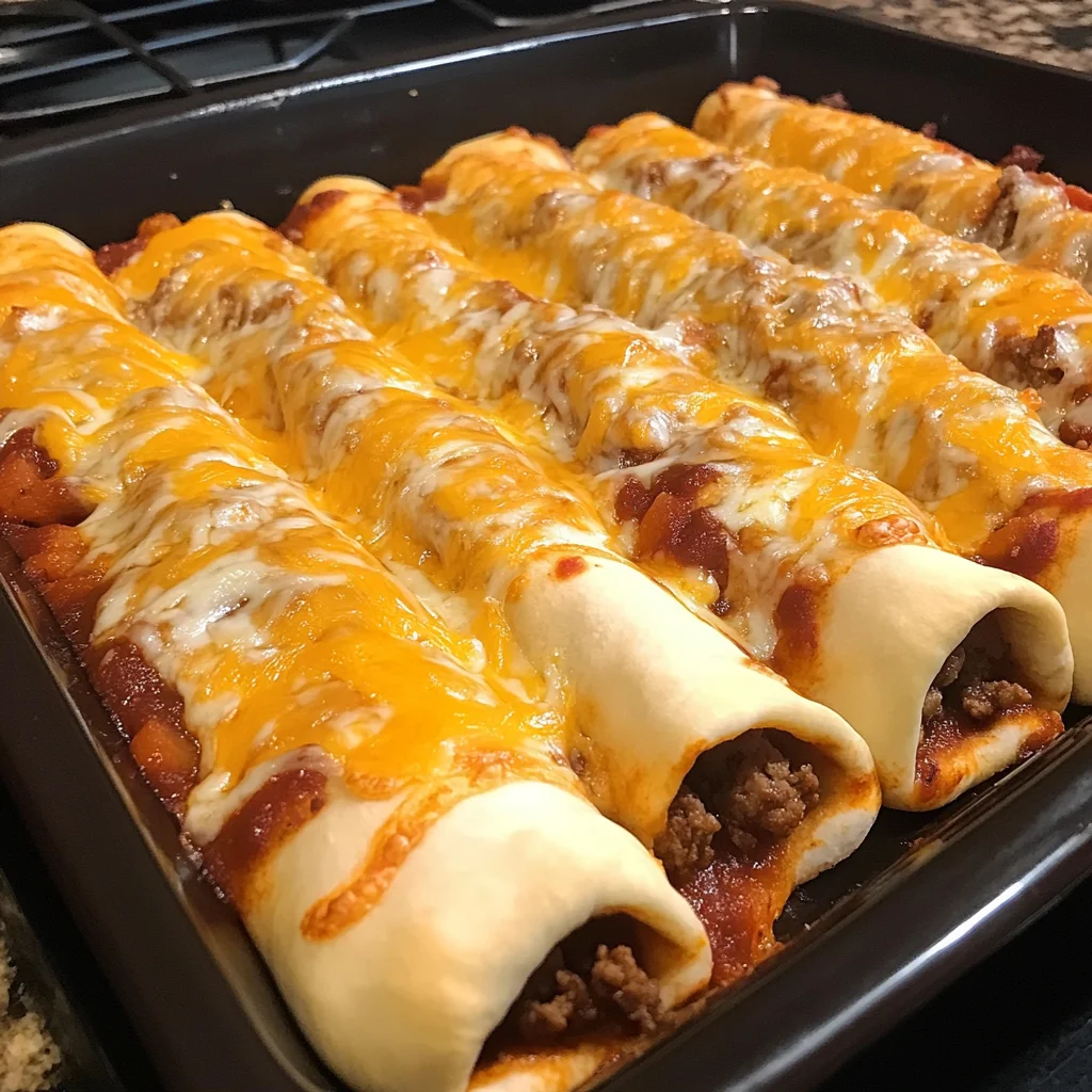 Ultimate Cheesy Taco Stuffed Breadsticks