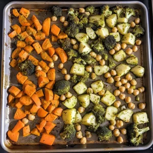 Zero-Waste Roasted Vegetable Sheet Pan Dinner Recipe