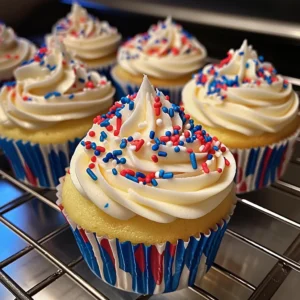 4th of July Cupcakes 6 Ingredients Perfectly Delicious