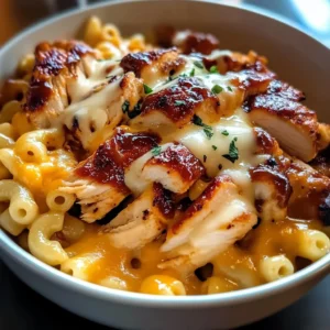 BBQ Chicken Mac and Cheese 30 Minutes Ultimate Delicious
