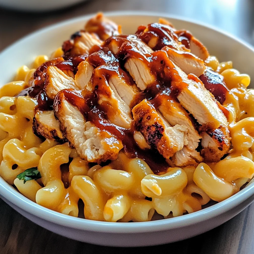 BBQ Chicken Mac and Cheese 30 Minutes Ultimate Delicious