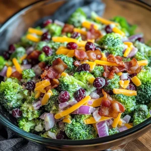 Bacon Broccoli Salad 6 Ingredients Ultimate Delicious
