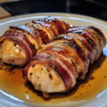 Bacon Wrapped Chicken with Honey Garlic Glaze 30 Minutes Easy Delicious