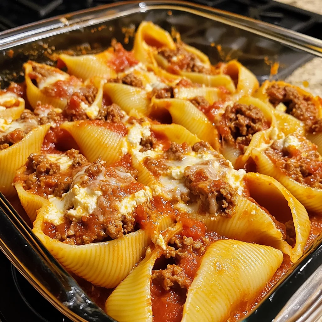 Beef-Stuffed Shells 5 Steps Ultimate Delicious