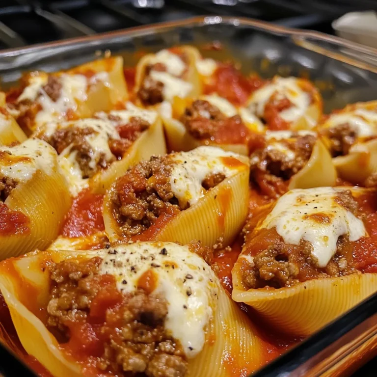Beef-Stuffed Shells 5 Steps Ultimate Delicious