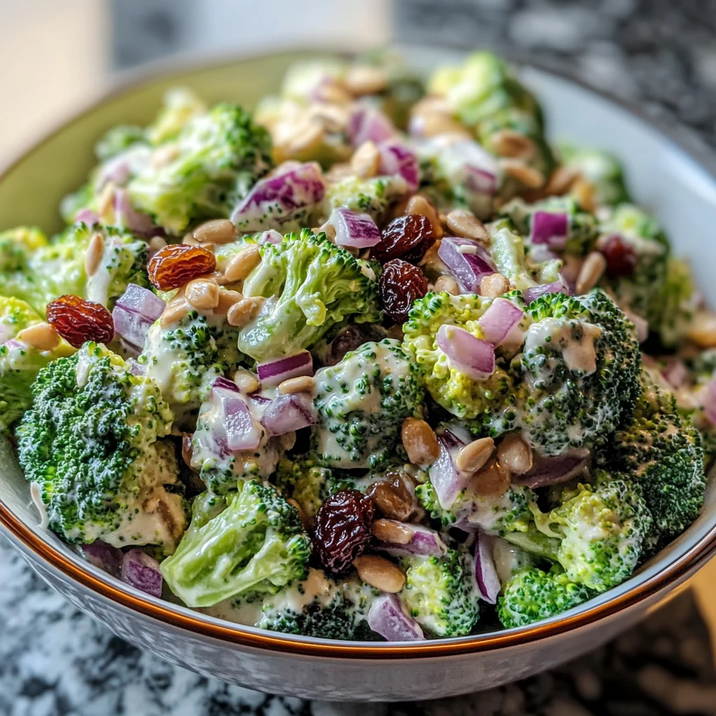 Broccoli Salad 5 Steps Easy Delicious