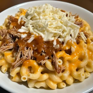 Smoky Carolina BBQ Mac with Slaw – Easy Weeknight Dinner