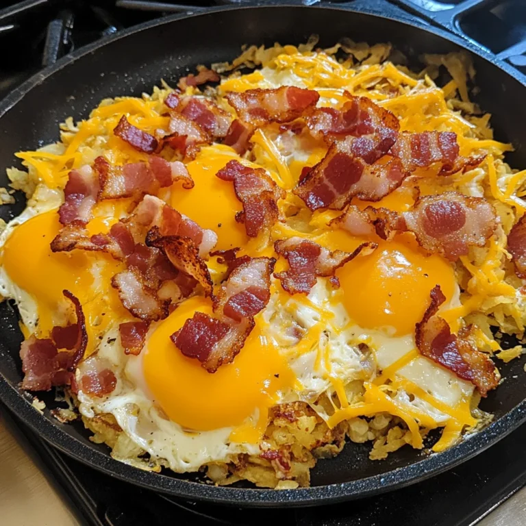Cheesy Bacon Breakfast Hash Browns 30 Minutes Awesome Delicious
