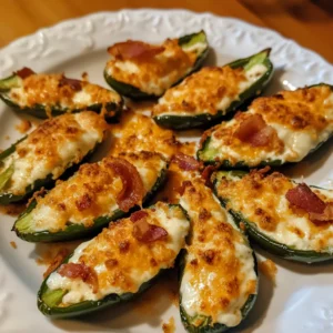 Quick Cheesy Bacon Jalapeño Poppers Oven Recipe