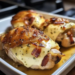 Cheesy Bacon Stuffed Chicken Thighs 30 Minutes Ultimate Delicious