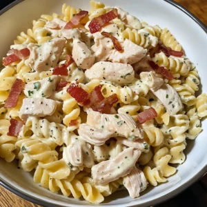 Chicken Bacon Ranch Pasta Salad 5 Steps Ultimate Delicious