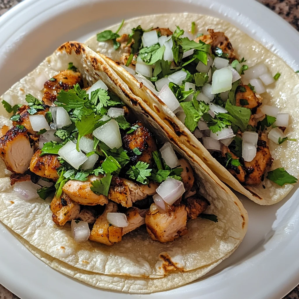 Chicken Street Tacos 8 Ingredients Easy Delicious