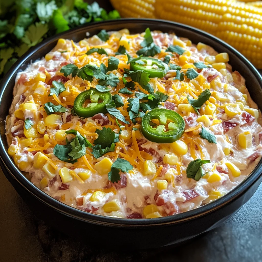 Cowboy Corn Dip 7 Ingredients Easy Delicious