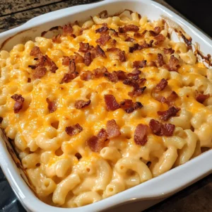 Creamy Buffalo Bacon Mac and Cheese 4 Servings Easy Delicious