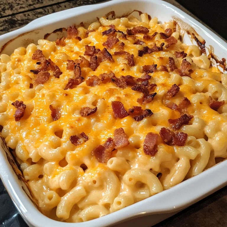 Creamy Buffalo Bacon Mac and Cheese 4 Servings Easy Delicious
