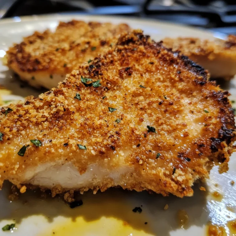 Crispy Parmesan Crusted Pork Chops 4 Servings Easy Delicious