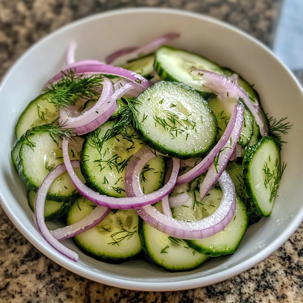 Crunchy Cucumber Salad 7 Ingredients Easy Delicious