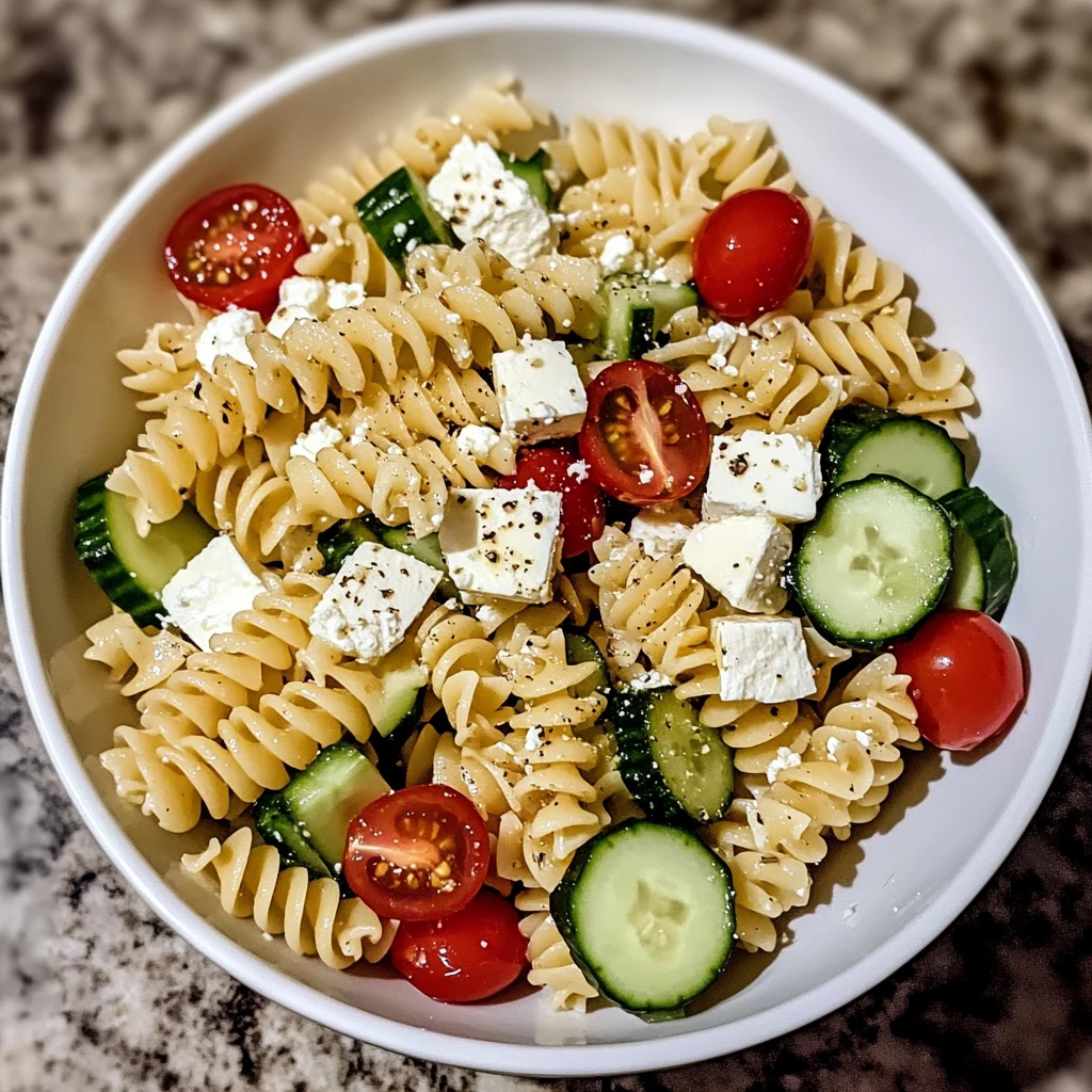 Easy Pasta Salad Recipe 7 Ingredients Ultimate Delicious