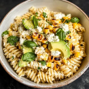 Healthy Street Corn Pasta Salad 7 Ingredients Ultimate Delicious