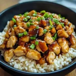 Honey BBQ Chicken Rice 30 Minutes Easy Delicious
