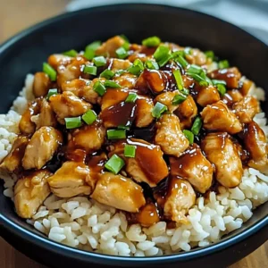 Honey BBQ Chicken Rice 30 Minutes Easy Delicious