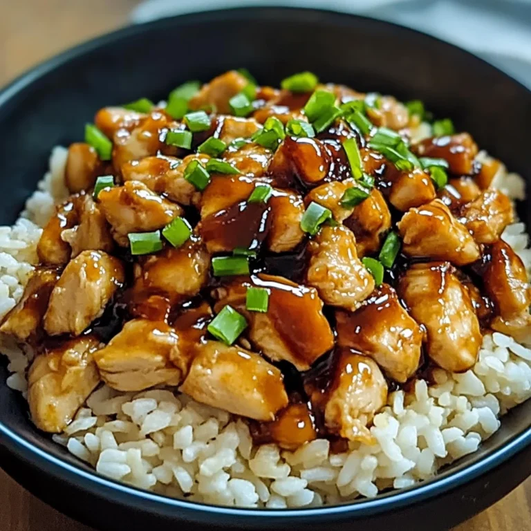 Honey BBQ Chicken Rice 30 Minutes Easy Delicious