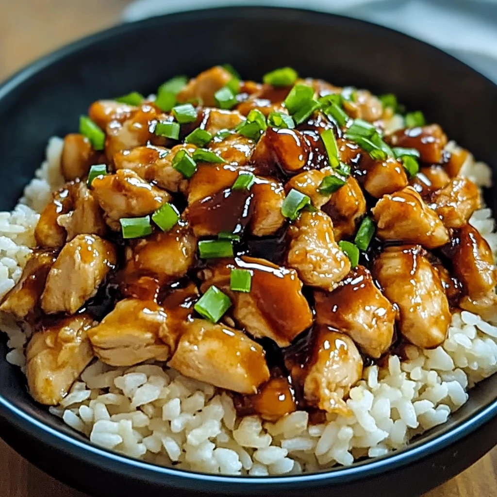 Honey BBQ Chicken Rice 30 Minutes Easy Delicious