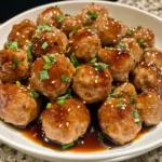 Honey Garlic Ground Turkey Meatballs 30 Minutes Easy Delicious