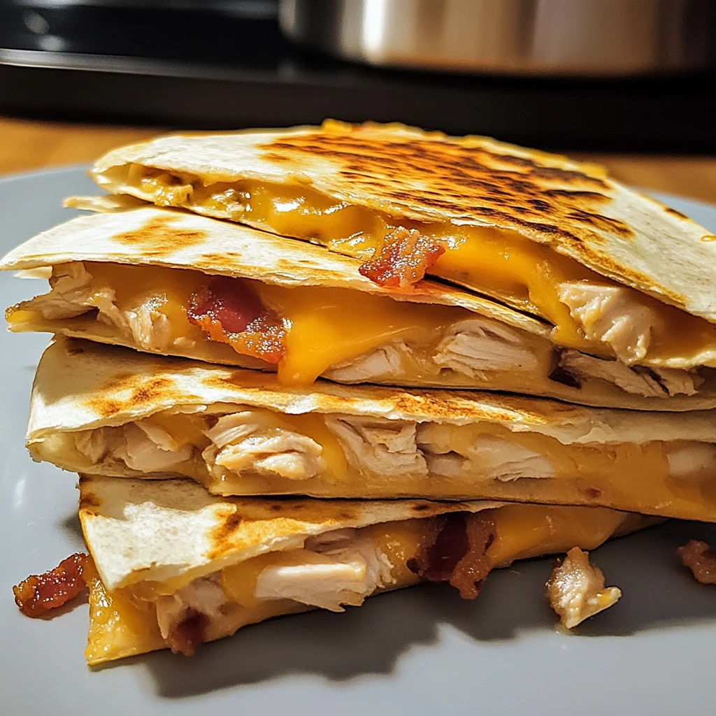 Loaded Bacon Ranch Chicken Quesadillas – Bold & Quick