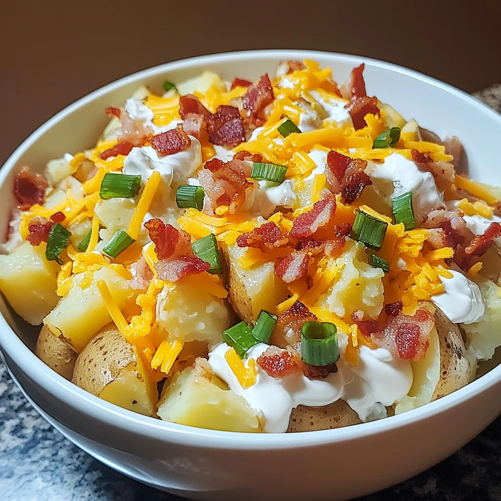 Loaded Baked Potato Salad 5 Steps Ultimate Delicious