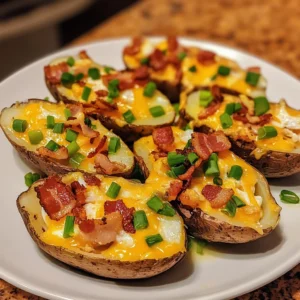 Easy Loaded Breakfast Potato Skins for Busy Mornings