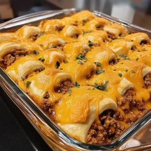 Loaded Cheesy Ground Beef Taco Bake 30 Minutes Easy Delicious