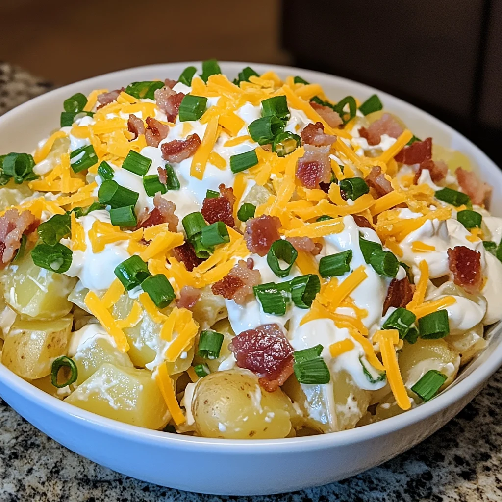 Loaded Potato Salad 4 Servings Ultimate Delicious