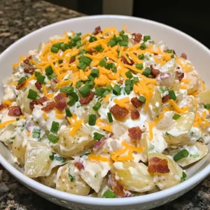 Loaded Potato Salad 4 Servings Ultimate Delicious