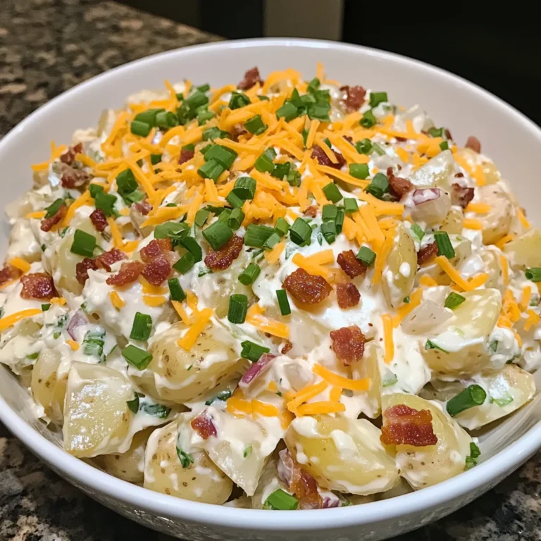 Loaded Potato Salad 4 Servings Ultimate Delicious