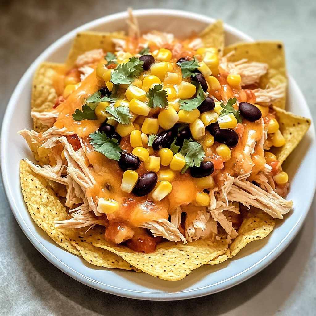 Easy Loaded Smoky Ranch Chicken Nachos in 3 Simple Steps