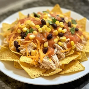 Easy Loaded Smoky Ranch Chicken Nachos in 3 Simple Steps