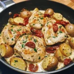 One-Pan Marry Me Chicken and Potatoes 30 Minutes Easy Delicious
