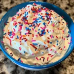 Patriotic Cake Batter Dip – Easy 4th of July Favorite
