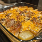 Ranch Seasoned Pork Chop Casserole 4 Servings Easy Delicious