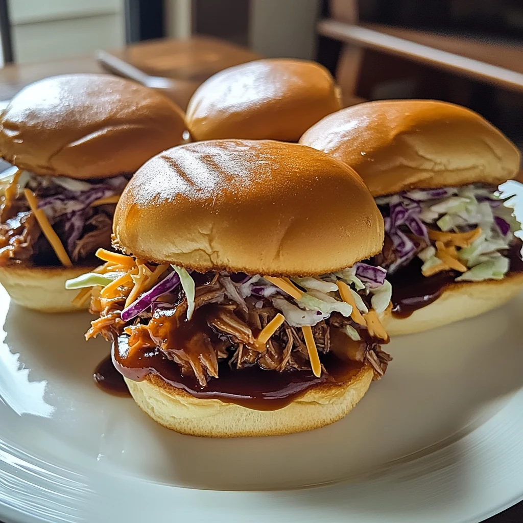 Easy Smoky BBQ Pulled Pork Sliders for Game Day Eats