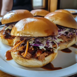 Easy Smoky BBQ Pulled Pork Sliders for Game Day Eats